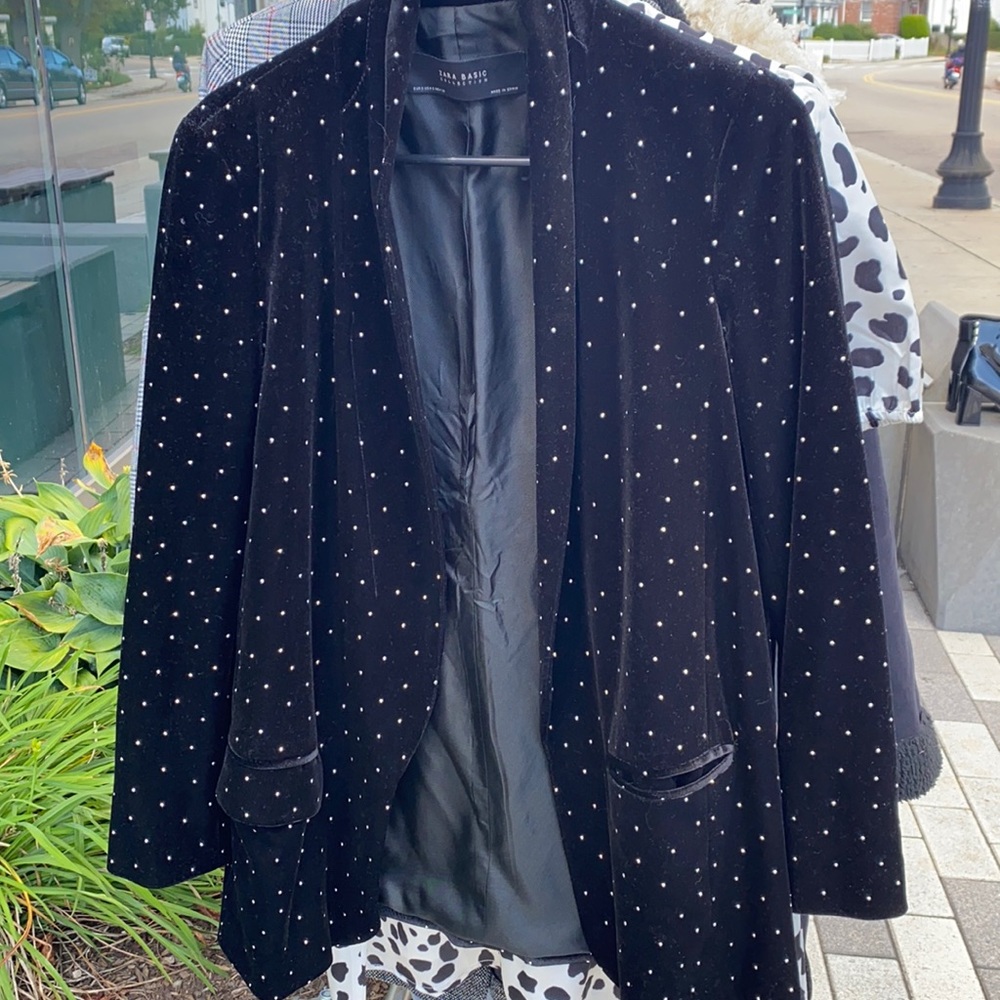 Zara bling blazer
